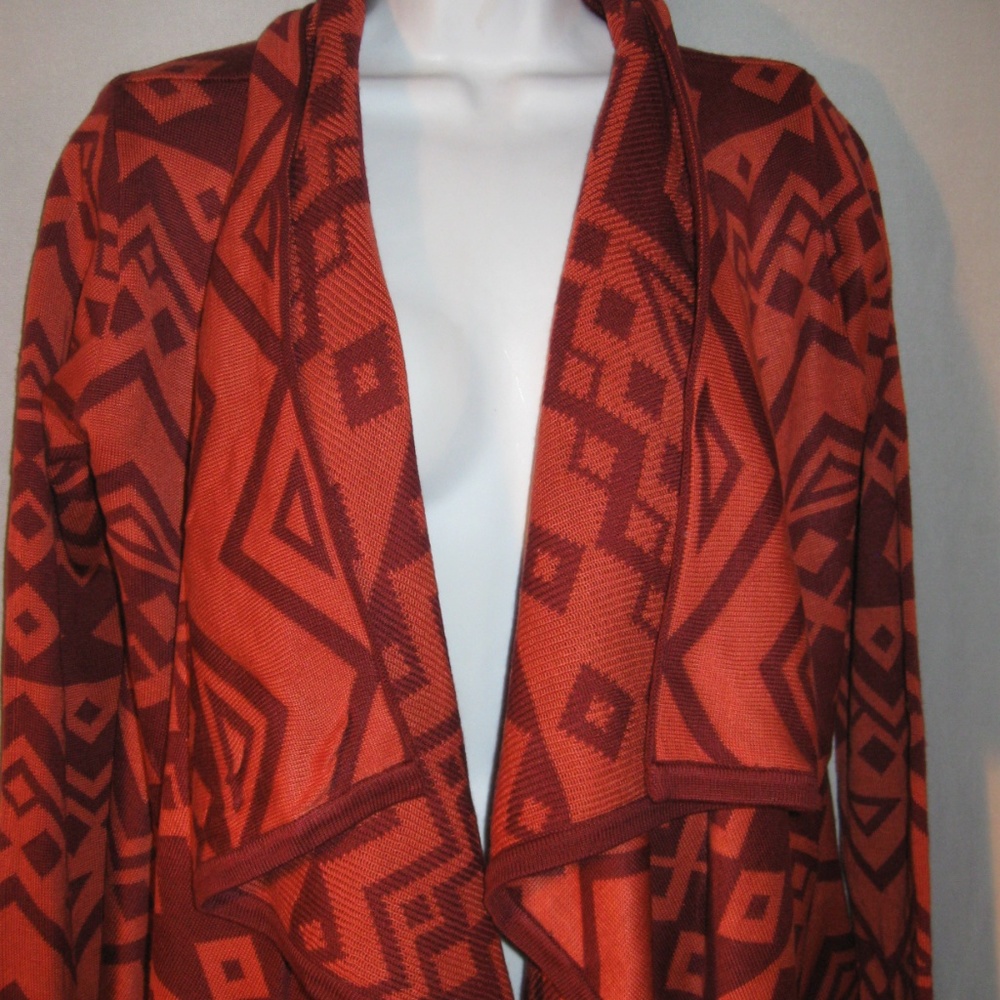 Uo Staring At Stars Array Aztec Cardigan Sweater M - image 2